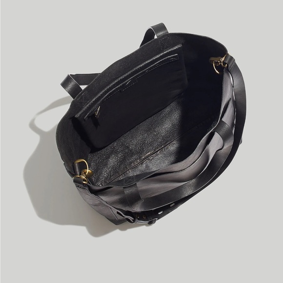 Madewell Medium Transport Tote True Black - Picture 10 of 12